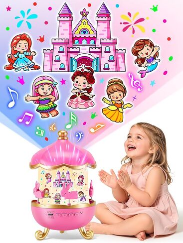 Princess Toys,Princess People Projection Toys for Little Girls Gifts in Kuwait