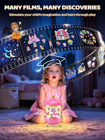 Princess Toys,Princess People Projection Toys for Little Girls Gifts in Kuwait