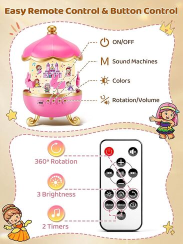 Princess Toys,Princess People Projection Toys for Little Girls Gifts in Kuwait