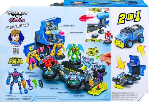 MRBEAST LAB Hybrids Mobile Battle Lab, MEGA-TECH Hybrid Figure, Toy Vehicle in Saudi Arabia