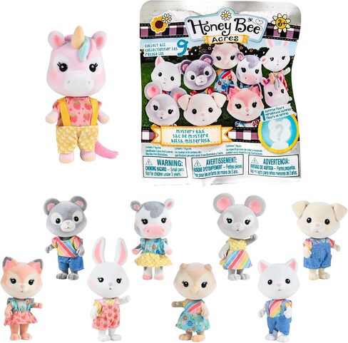 Honey Bee Acres Mystery Bag – Collectible Surprise Mini Flocked Figures in Saudi Arabia