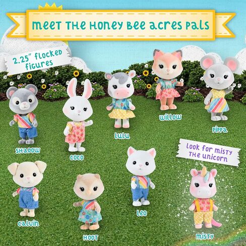 Honey Bee Acres Mystery Bag – Collectible Surprise Mini Flocked Figures in Saudi Arabia