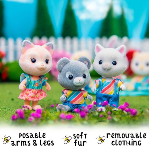 Honey Bee Acres Mystery Bag – Collectible Surprise Mini Flocked Figures in Saudi Arabia