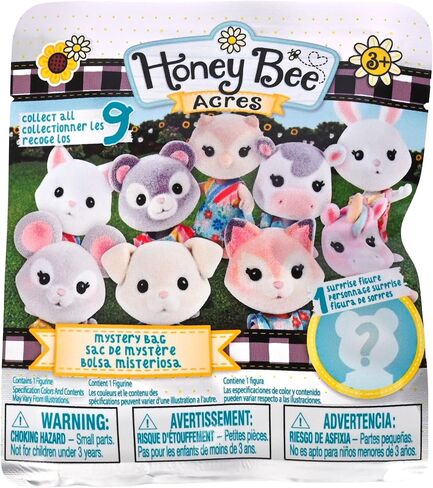 Honey Bee Acres Mystery Bag – Collectible Surprise Mini Flocked Figures in Saudi Arabia