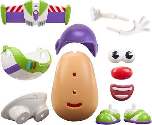 Potato Head Toy Story 5 Buzz Spudyear Set with 1 Potato Body and 11 Accessories, Toddler and Preschool Toys for Girls and Boys Ages 2+ in Saudi Arabia