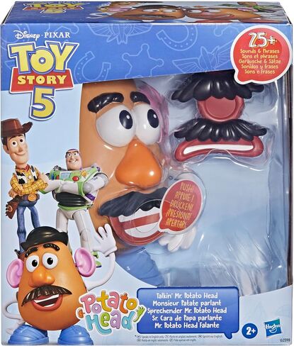 Potato Head Disney Pixar Toy Story 5 Talkin' Mr. Potato Head with 25+ Sounds and Phrases, Preschool Toys for Kids 2+ in Saudi Arabia