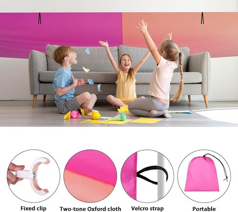 LOVEGRASS 118 Inch Blanket Fort Building Kit for Kids, Fort Making Kit in Kuwait