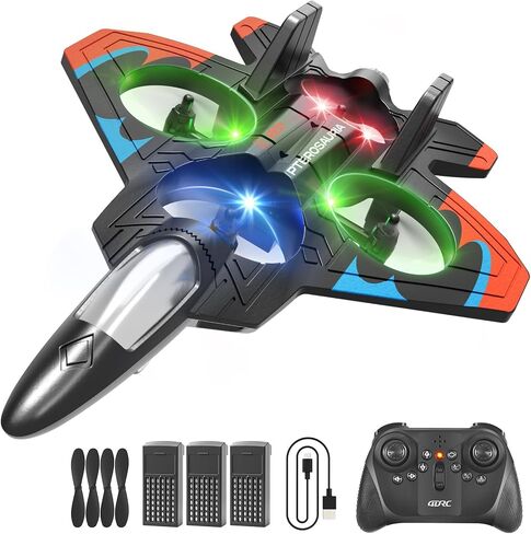 RC Plane Remote Control Airplane for Kids Adults Beginners,Blue,2Batteries in Saudi Arabia