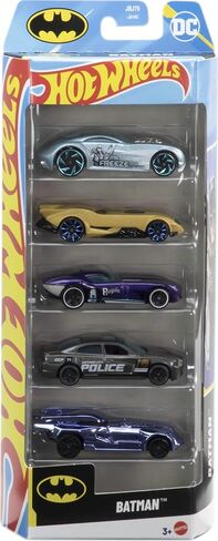 Hot Wheels Silver Series Batman-Themed 10-Pack (Styles May Vary)​​ in Saudi Arabia
