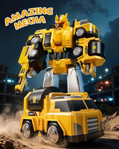 Transforming Toys for Boys 4-6 6-8,Construction Toys for 3 4 5 Year Old Boy in Kuwait
