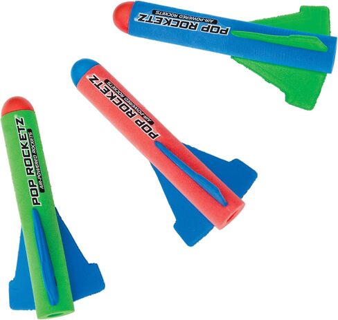 Brainstorm TOYS Zing Pop Rocketz | Air Powered Rockets with Sky High Flights in Saudi Arabia