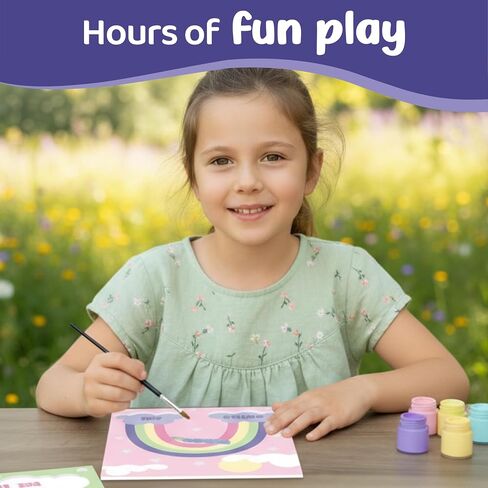jackinthebox Paint by Numbers Craft Activity for Girls for Ages 6–9 in Kuwait