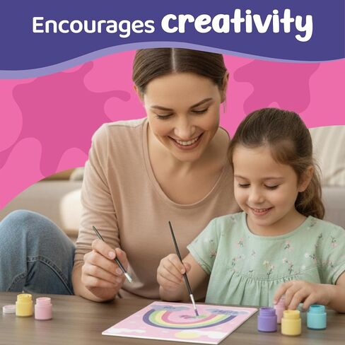 jackinthebox Paint by Numbers Craft Activity for Girls for Ages 6–9 in Kuwait