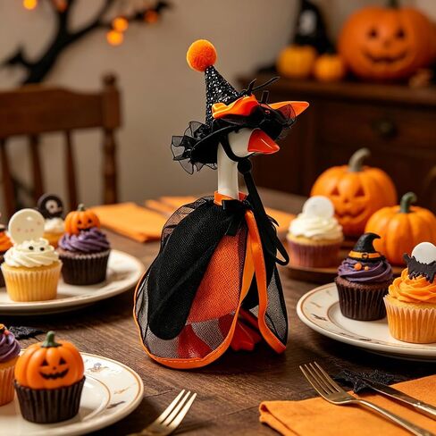 7Inch Goose Outfit Desk Goose Halloween Clothes Mini Geese Costume in Kuwait