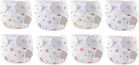 Reborn Baby Doll Accessories, 4-Pack Reusable Diapers for 17-24 Inch Dolls in Kuwait