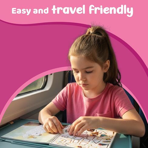 jackinthebox Sticker/Paint by Number Fashion Book Craft for Girls Ages 8-12 in Kuwait