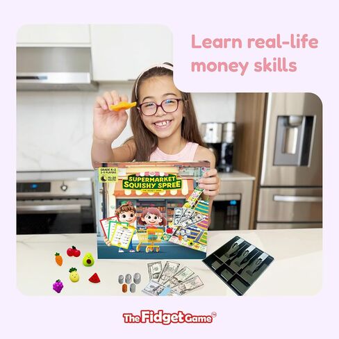 The Fidget Game Supermarket Squishy Spree, Money Games for Kids Ages 5-8 in Saudi Arabia