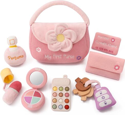 let's make My First Baby Purse, 10 Pcs Sensory Toy for Baby & Toddler Girls in Saudi Arabia