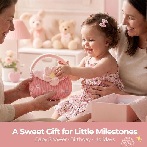 let's make My First Baby Purse, 10 Pcs Sensory Toy for Baby & Toddler Girls in Saudi Arabia
