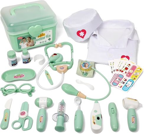 Liberry Doctor Kit Toy for Toddlers 3 4 5 Years Old, Pink in Saudi Arabia