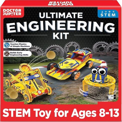 Doctor Jupiter Girls’ Engineering Kit for Kids Ages 8+, Birthday Gifts in Saudi Arabia