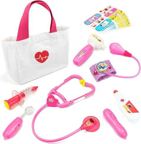 Liberry Doctor Kit Toys for Toddlers Ages 3 4 5 with Light & Sound, Blue in Saudi Arabia