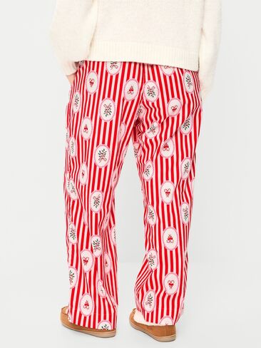 Old Navy High-Waisted Poplin Pajama Pant - Red Stripes in Saudi Arabia