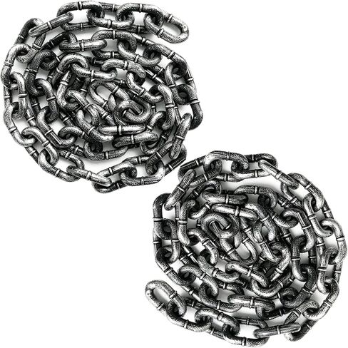 Halloween Plastic Fake Chain,6 Feet Chain Costume Prop in Saudi Arabia