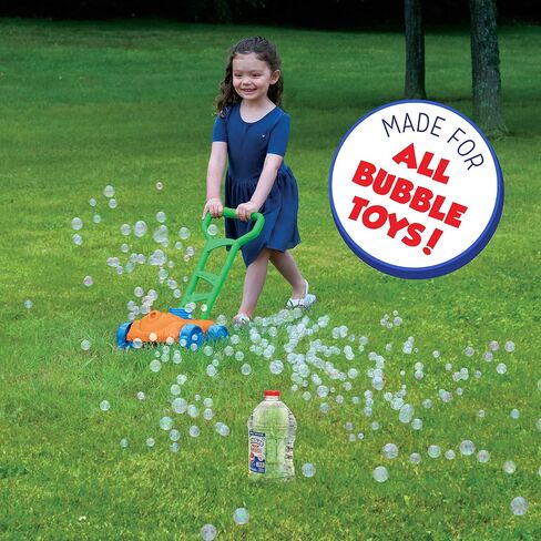 Little Kids Bubbles by Fubbles | Made in The USA | 64oz Non Toxic Bubble Solution | Refill Solution for Bubble Machines and Bubble Toys in Kuwait