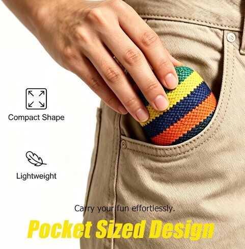 BOVVSKY Hand-Made Hacky Footbag Set, Upgraded Soft Footbag Sacks for Kicking & Balance Training, Portable Footbags for Outdoor Games in Saudi Arabia