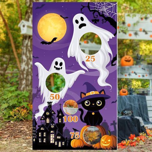 Halloween Games, Halloween Carnival Games Bean Bag Toss Indoor Outdoor in Saudi Arabia