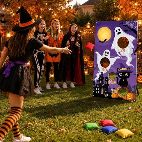 Halloween Games, Halloween Carnival Games Bean Bag Toss Indoor Outdoor in Saudi Arabia
