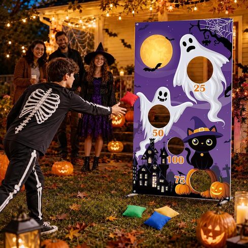 Halloween Games, Halloween Carnival Games Bean Bag Toss Indoor Outdoor in Saudi Arabia