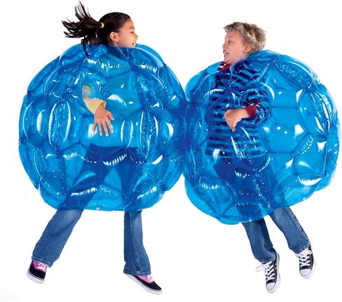 HearthSong Bumper Balls - Wearable Human Bubble Ball, Durable Body Bubble Suit Sumo Balls for Bouncing and Tumbling, Ideal for Fun Outdoor Games (2 Pack) in Saudi Arabia