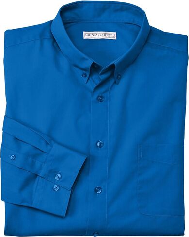 KingSize Men's Big & Tall Tall Wrinkle-Free Button-Down Collar Dress Shirt in Kuwait