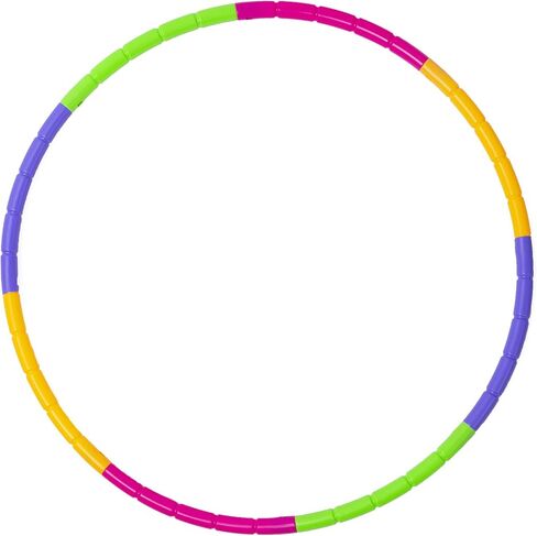 Kids Exercise Hoop Detachable & Size Adjustable Hoop Professional Ring for Kids Party Games in Kuwait