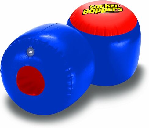 Socker Boppers Inflatable Boxing Pillows - Pair Boppers – colors will vary, Box and Bop, Durable Vinyl, Active Outlet That Aids in Agility, Balance and Coordination, Safe Fun Indoor or Out,(Pack of 2) in Kuwait