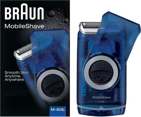 Braun Mobile Pocket Shaver M60 Red, 3.2 Ounce in Kuwait