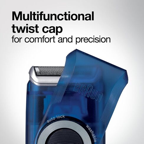 Braun Mobile Pocket Shaver M60 Red, 3.2 Ounce in Kuwait