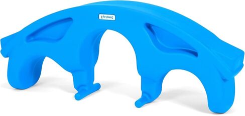 Simplay3 Up and Down Teeter Totter Seesaw - Rocking Fun for Two Toddlers or Kids Ages 18 Months to 5 Yrs- Sapphire, Made in USA in Kuwait