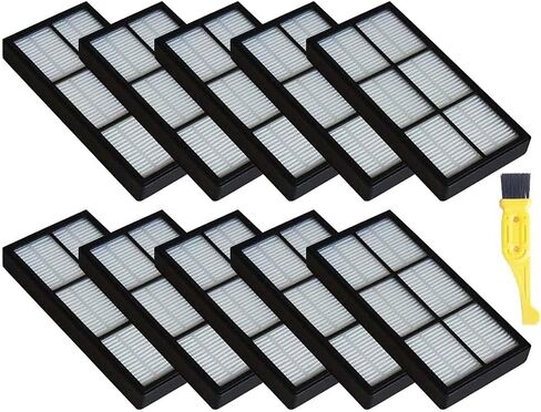 MZY LLC 12 Pack Hepa Filter Filters Replacement For irobot Roomba 800 900 series 860 870 871 880 960 980 Robotic Vacuum Parts in Kuwait