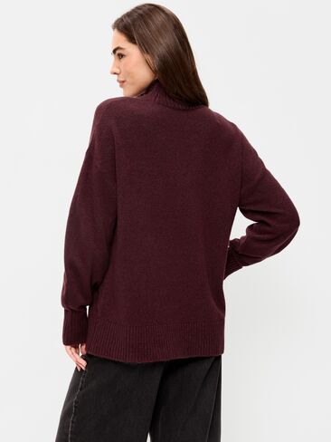 Old Navy SoSoft Mock-Neck Sweater - Clove in Kuwait