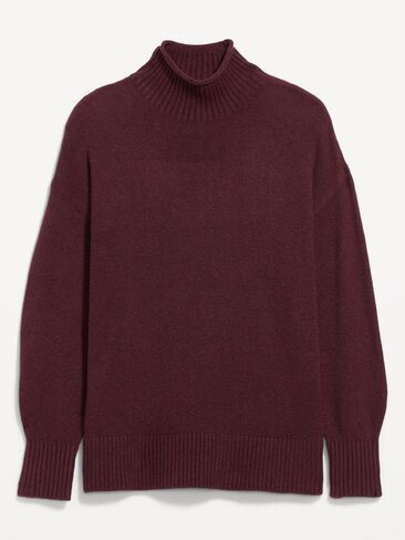 Old Navy SoSoft Mock-Neck Sweater - Clove in Kuwait