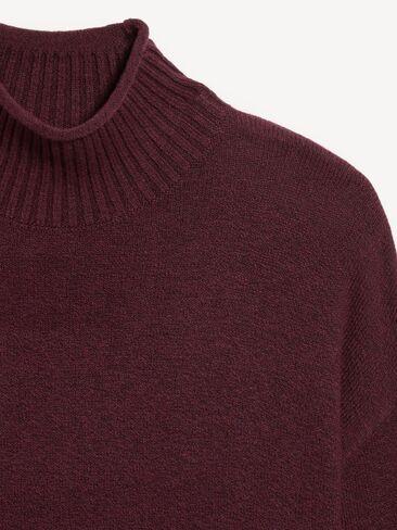 Old Navy SoSoft Mock-Neck Sweater - Clove in Kuwait