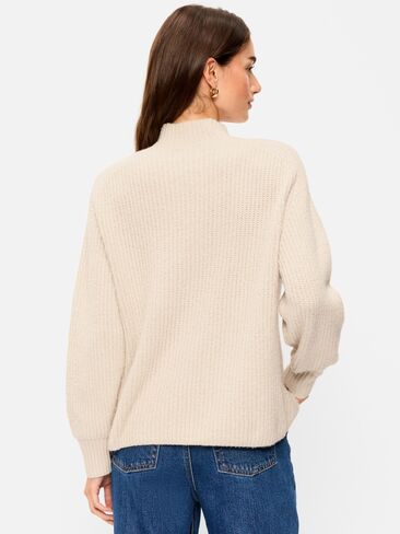 Old Navy SoSoft Mock-Neck Shaker Sweater - Wish Bone in Kuwait