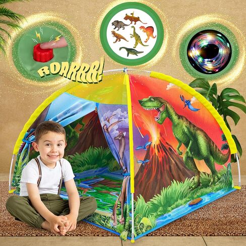 W&O Dino Super Dome with Roar Button, Dino Toys & LED Lights in Kuwait