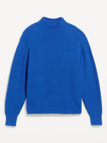 Old Navy SoSoft Mock-Neck Shaker Sweater - Blue Moon in Kuwait