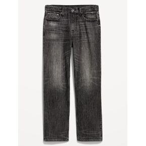 Old Navy 90s Loose Premium Vintage Jeans - Black Wash in Kuwait