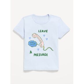 Old Navy Peanuts™ Snoopy Gender-Neutral Graphic T-Shirt for Kids - Black Jack in Kuwait