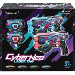 Laser Tag Guns with Vests Set of 2, Lazer Tag Game for Kids, Teens & Adults, Fun Outdoor Teenage Game & Activities, Cool Toy Gift for Teenage Ages 8 9 10 11 12+Year Old Boy & Girls in Saudi Arabia